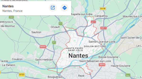 Carte de localisation de RENOVPARTENAIRES